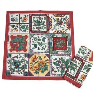 April Cornell Vintage Pair Cloth Napkins